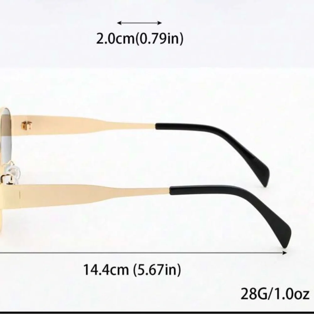 Women Ultralight Oval Fashion Sunglasses - Picture 4 of 5